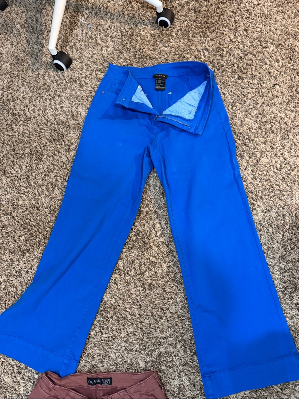 Tribal Bright Blue Women’s Chinos